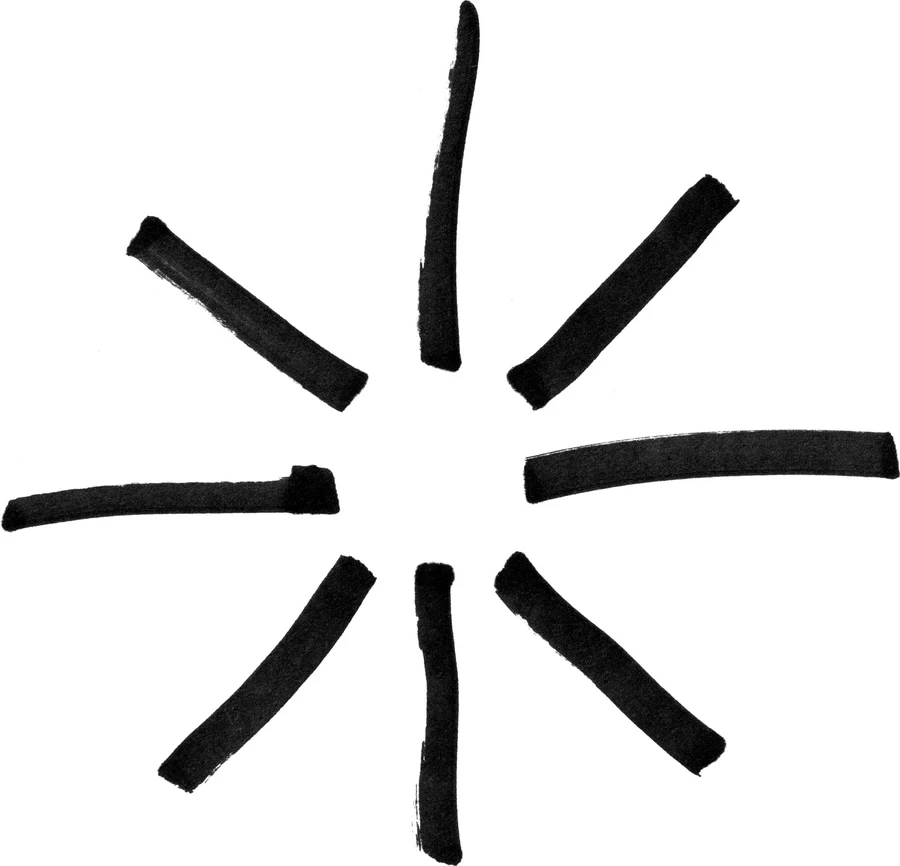 趣味手绘手写涂鸦马克笔字母箭头标记符号图形PNG免抠PS设计素材【032】